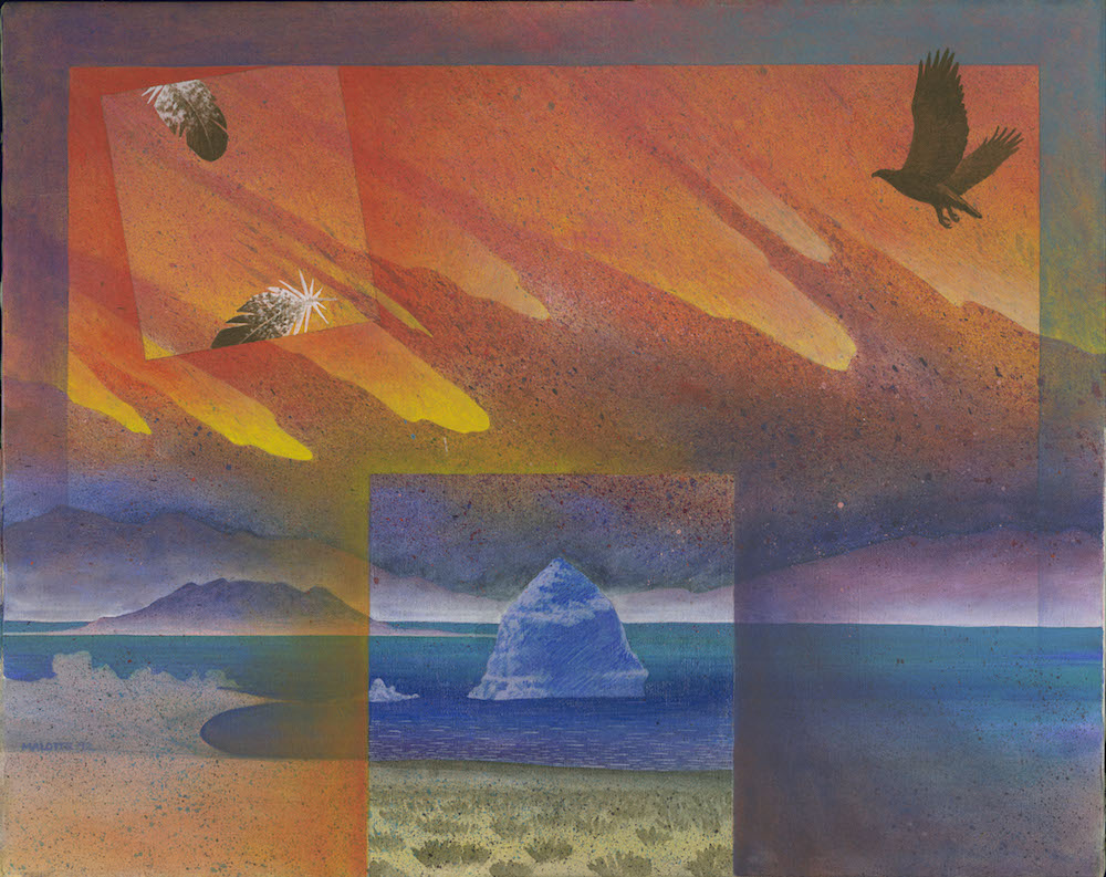 "Pyramid Lake", 1992. Private Collection. Image courtesy Nevada Museum of Art 